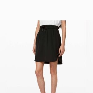 Lululemon On The Fly Skirt - Black - Sz 6